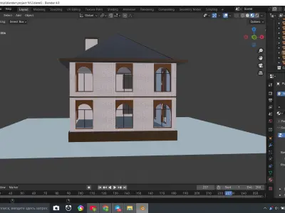 Modern house 3D model 19