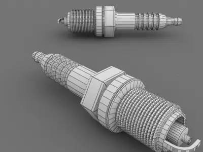 Spark Plug 3D model