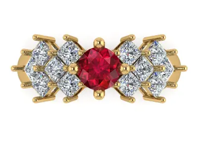 Silver Ring Free 3D print model