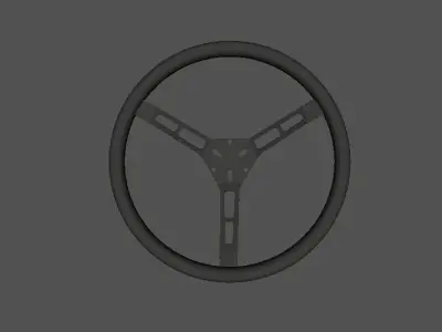 Volante Racer  Low-poly 3D model