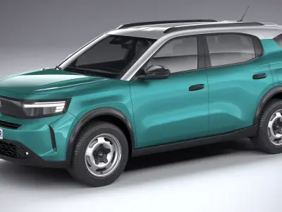 Opel Frontera Hybrid 2025 3D model