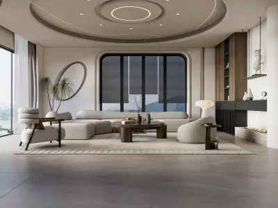 Living room 43 3D model