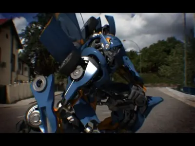 M10 Transformer-like Robot 3D model