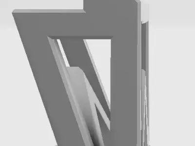 Elevate 270 Modular Screen Riser Legs 3D print model