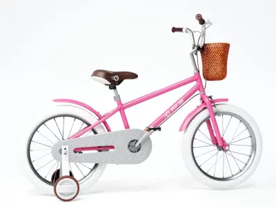 Bicycle Low-poly 3D model