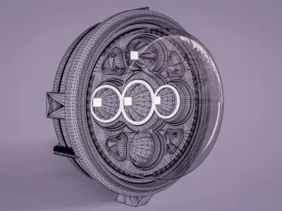 Optica faro J W SPEAKER LED  3D model