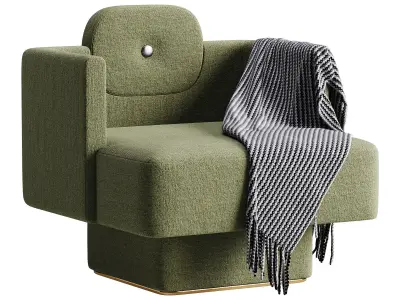 Ashby armchair 3D model