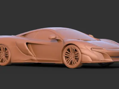 Mclaren 675LT 3D print model