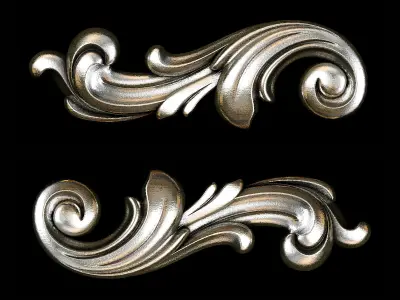 Classic carved 060 3D model