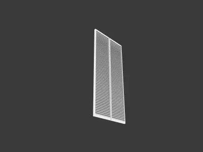 Door 1 radiator Free 3D model