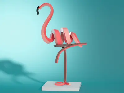 Flamingo 2020 3D model