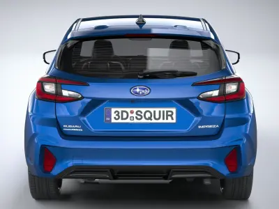 Subaru Impreza 2024 3D model