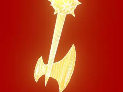 Axe G1 optimus prime Fall of cybertron 3D model