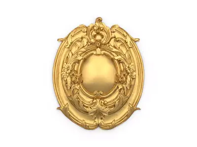Classic decor ornament 64 3D model