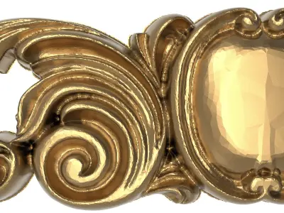  decorative pattern ready for 3D printing 3D model