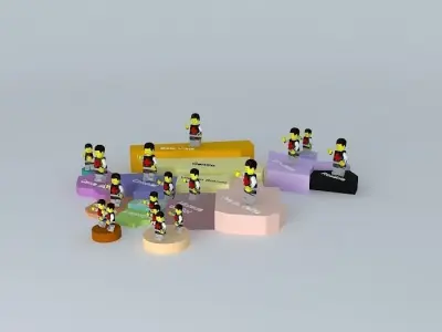 Health posts and calls the City of Castro Free 3D model