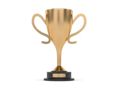 Trophy Cups 3D model 2