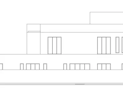 Luxury House Concept 3D model