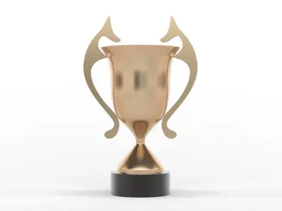 Trophy Cups 3D model 23