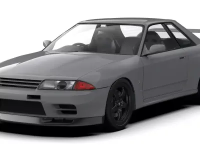 Nissan Skyline GTR R32 3D model