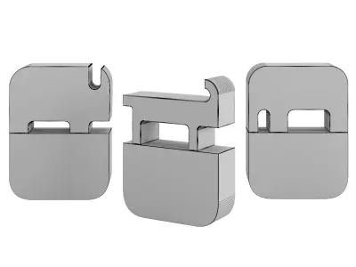 Fossili Triptych by Gumdesign 3D model