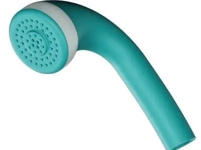 Luxury Plastic Hand Shower 3D model