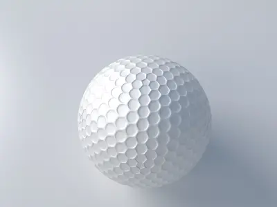 Golfball golf ball 3D model