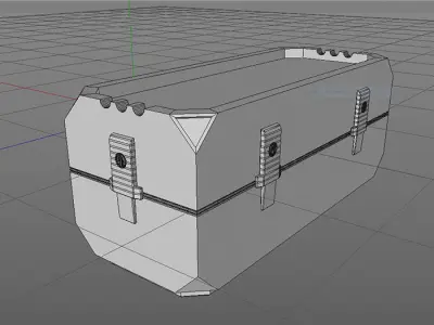 Sci Fi Case 01 Free 3D model