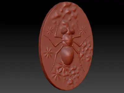 3D ANT fly 3D model