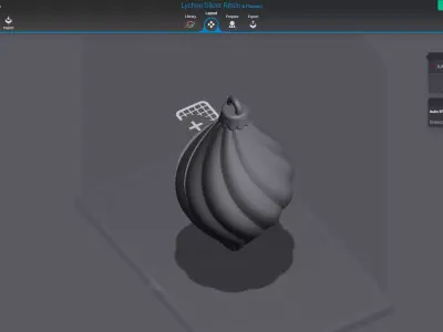 Christmas Twisted Ornaments 3D print model