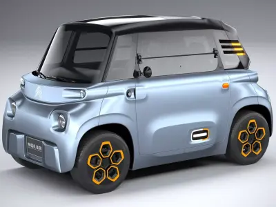 Citroen Ami 2021 3D model