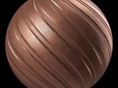 Metal Materials 40- Metal panels By Painting Pbr 4k Sbsar Texture