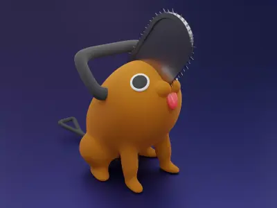 Pochita 3D model for 3D print 3D print model