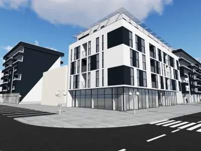 RESIDENTIAL BUILDINGS 3D model get