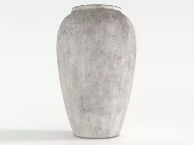 Antique Ceramic Vase - Exquisite 3D Model for Traditional Decor 3D model