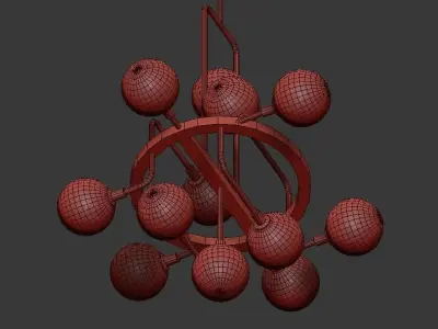 TECH Lighting Viaggio Chandelier 3D model