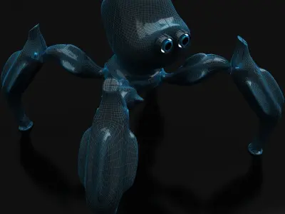 Spider Robot  3D model