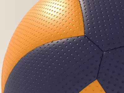 Mikasa volleball ball v200w 3D model