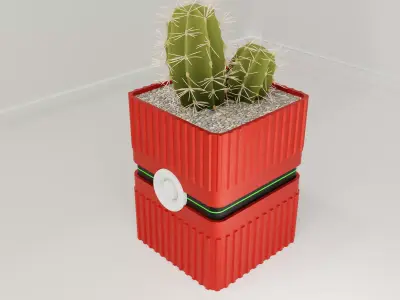Plant pot holder 84 3D print model