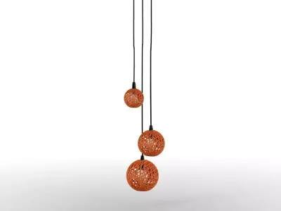 Orange Pendant 3D model