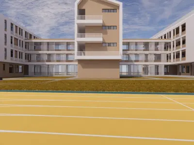 School - OASIS 3D model