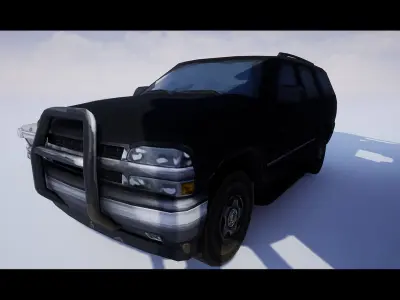 Stylized Cars Low-poly 3D model