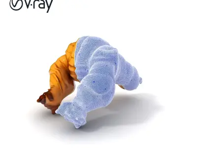 Ginger Root Model Pack with PBR Textures Low-poly 3D model