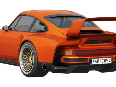 Singer 911 DLS Turbo Track 3D model