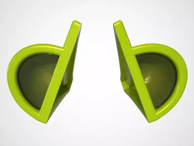 SUBARU IMPREZA WRX STI 2006 SIDE MIRRORS 3D print model