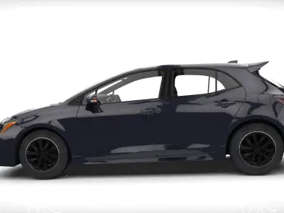 TOYOTA COROLLA GR 2024 4DOORS  3D model