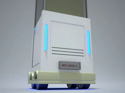 COVID19 Moto 3D model