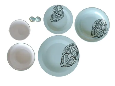 Maori Plates 3D model