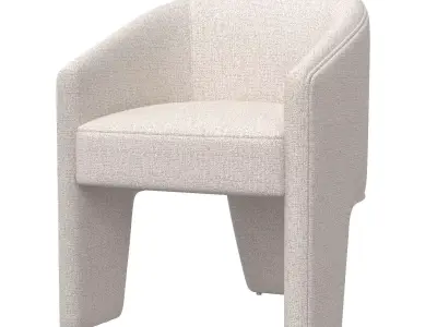 Fae Dining Chair 3D model