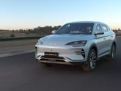 2026 BYD SealU EV with lowpoly interior Low-poly 3D model